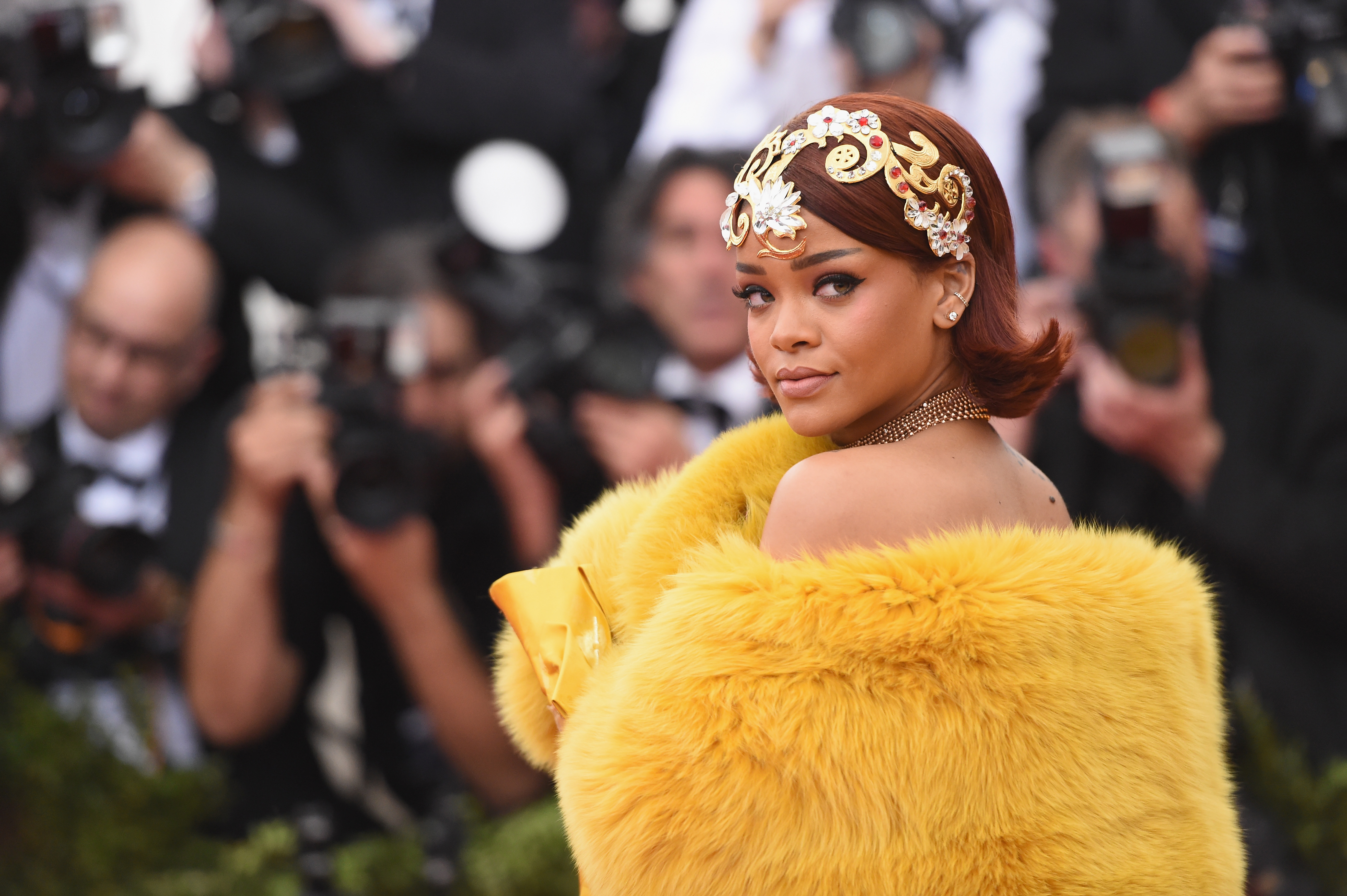 Rihanna Met Gala 2023 Dress