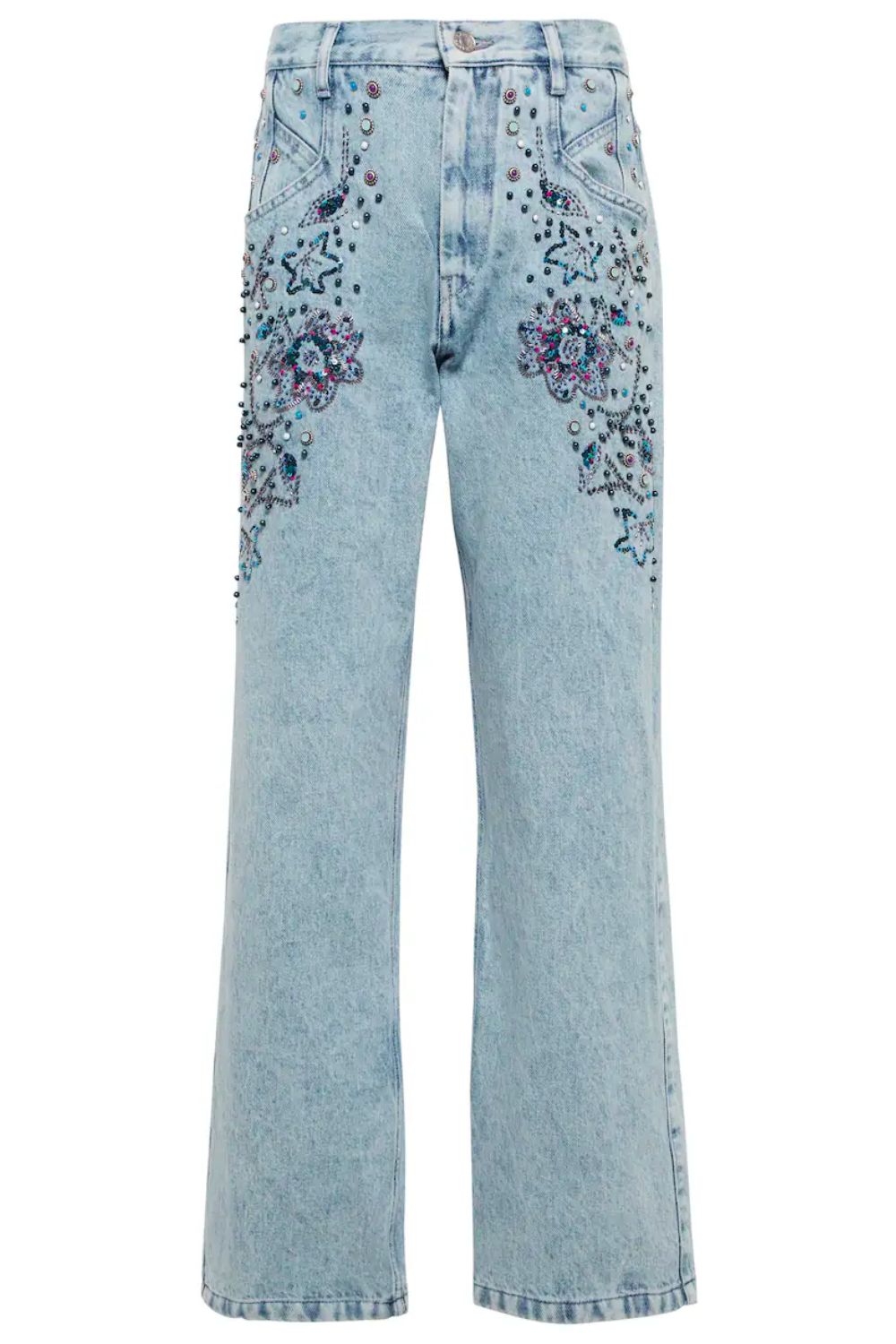 Isabel-Marant-Embellished-Jeans