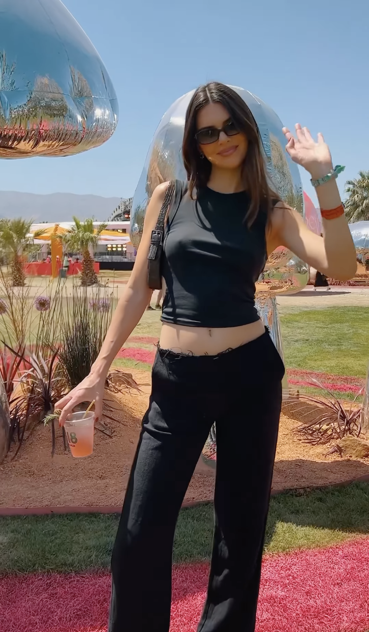 Kendall-Jenner-Coachella-Outfit-2023 - Grazia