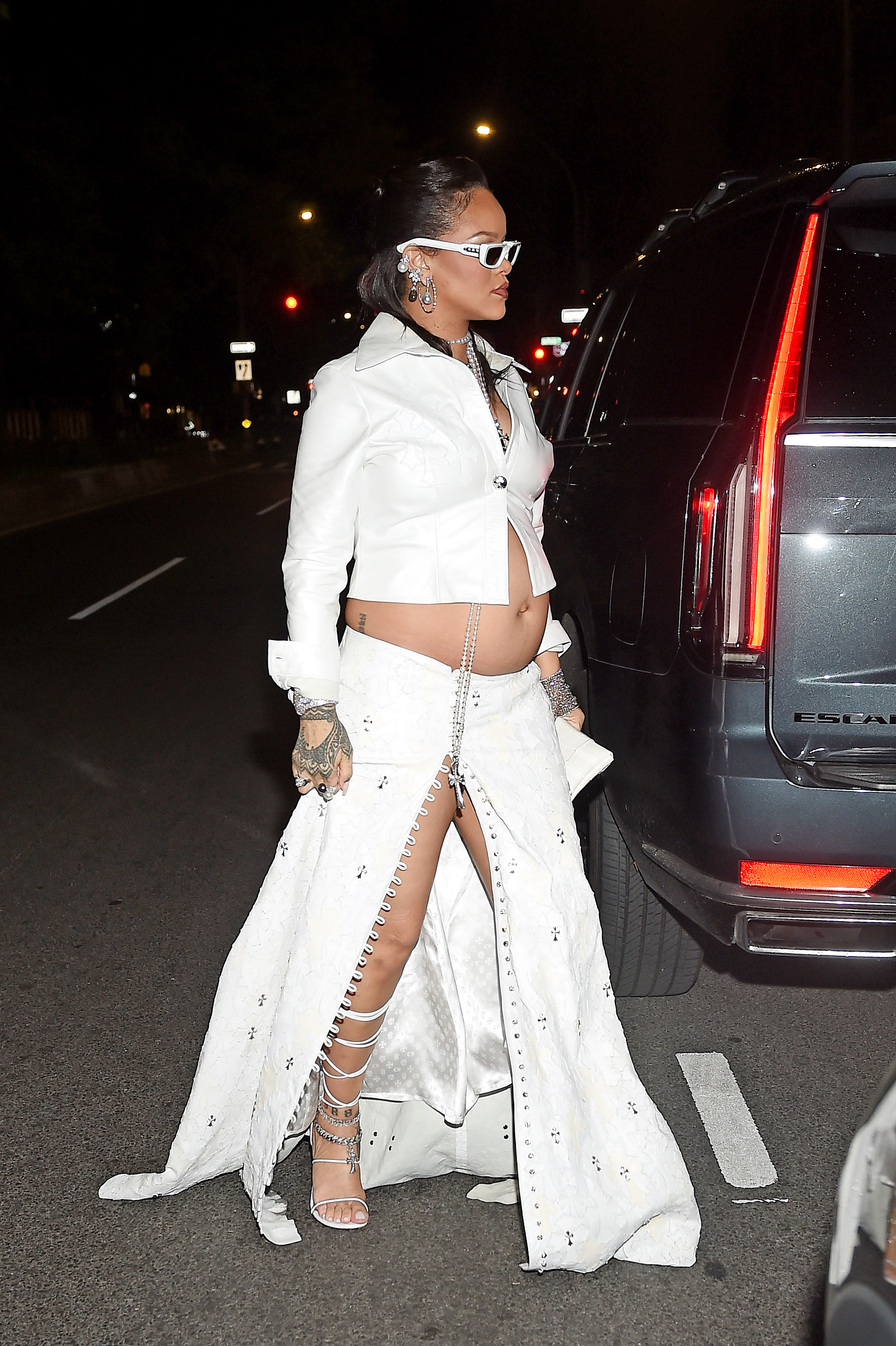 Rihanna Wore a Skin-Baring Met Gala 2023 Afterparty Look