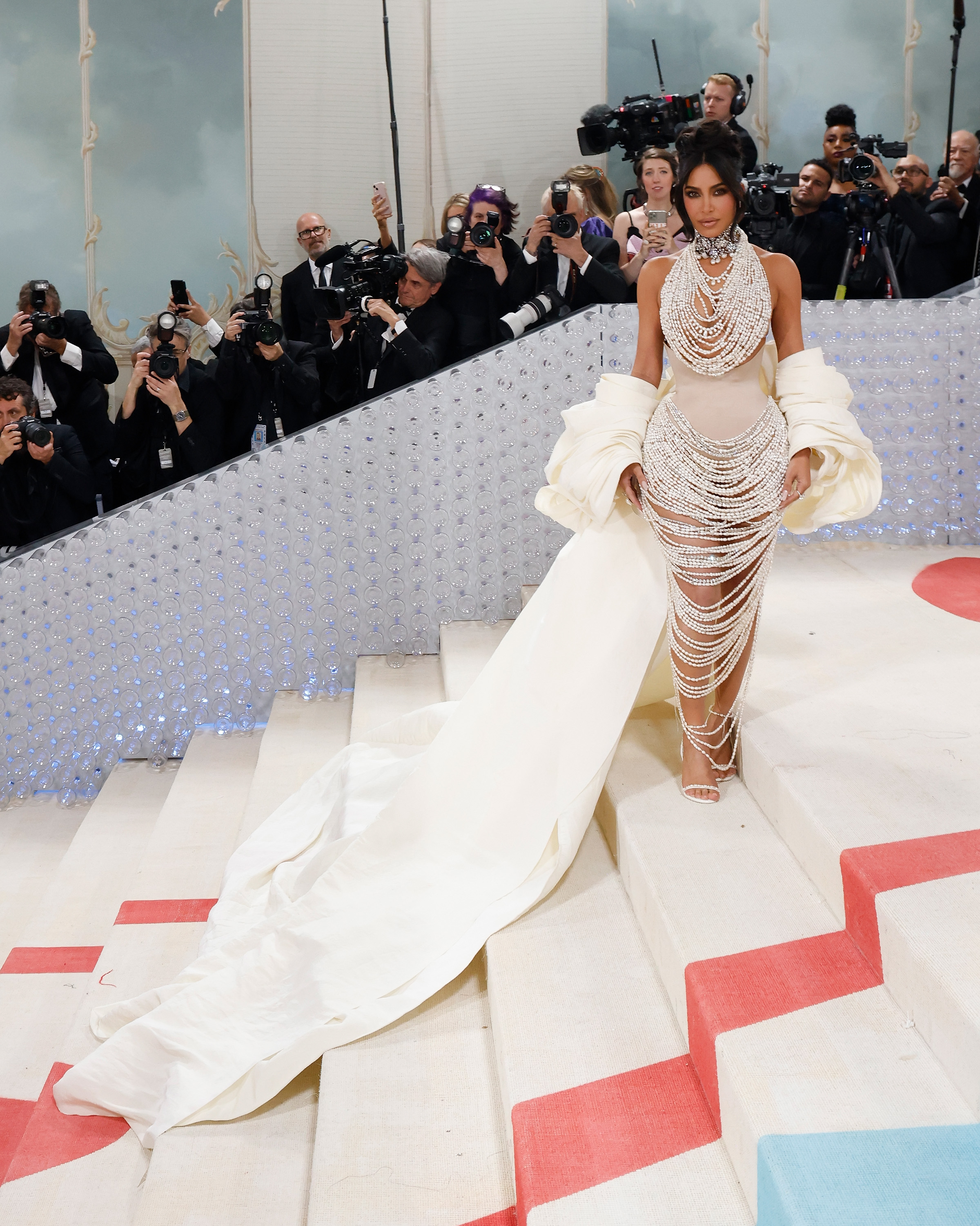 Kardashians at Met Gala 2022: See Kim, Pete Davidson, Kylie's tribute