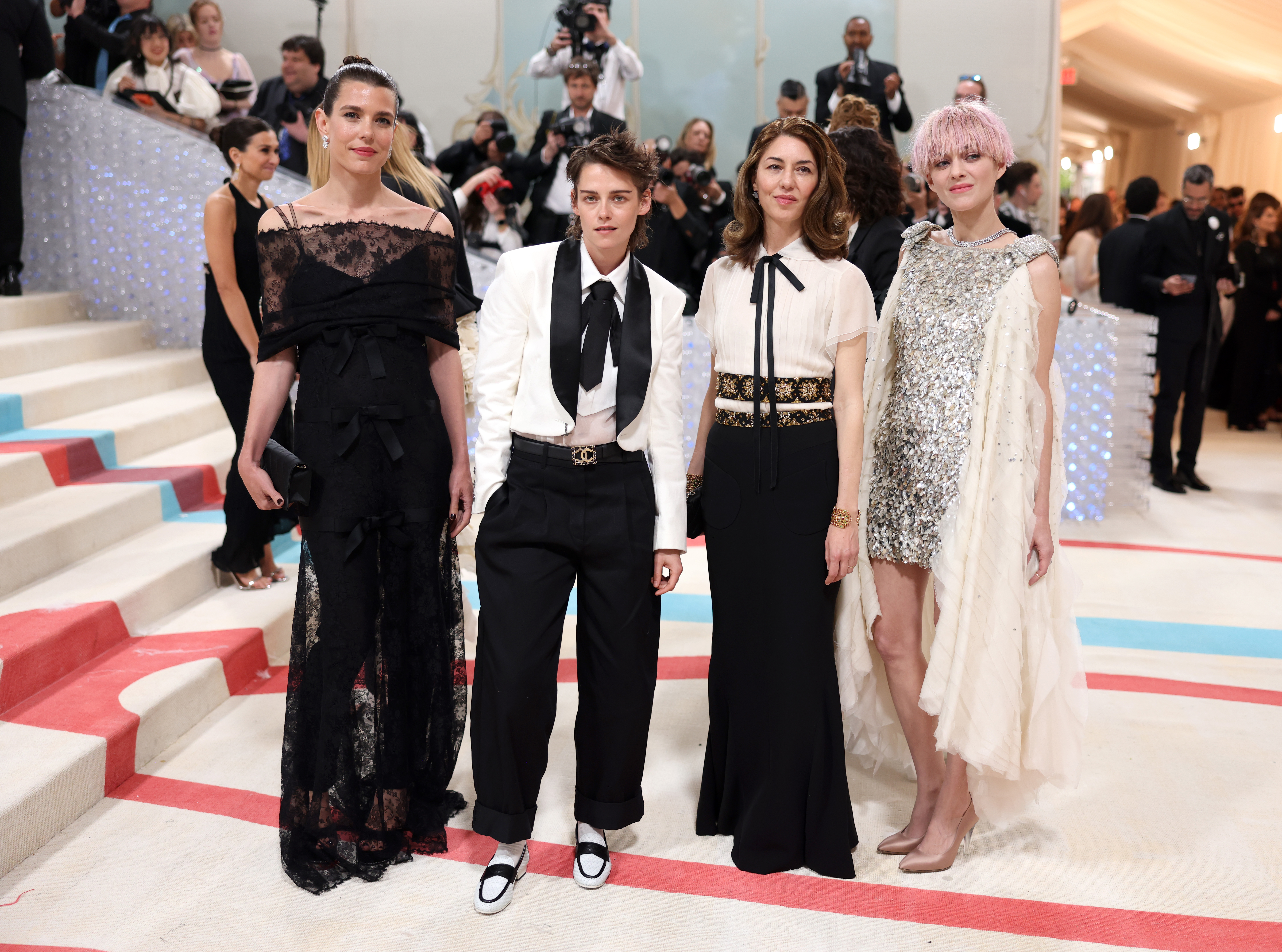 See Karl Lagerfeld's Muses Sartorial Tributes At The 2023 Met Gala