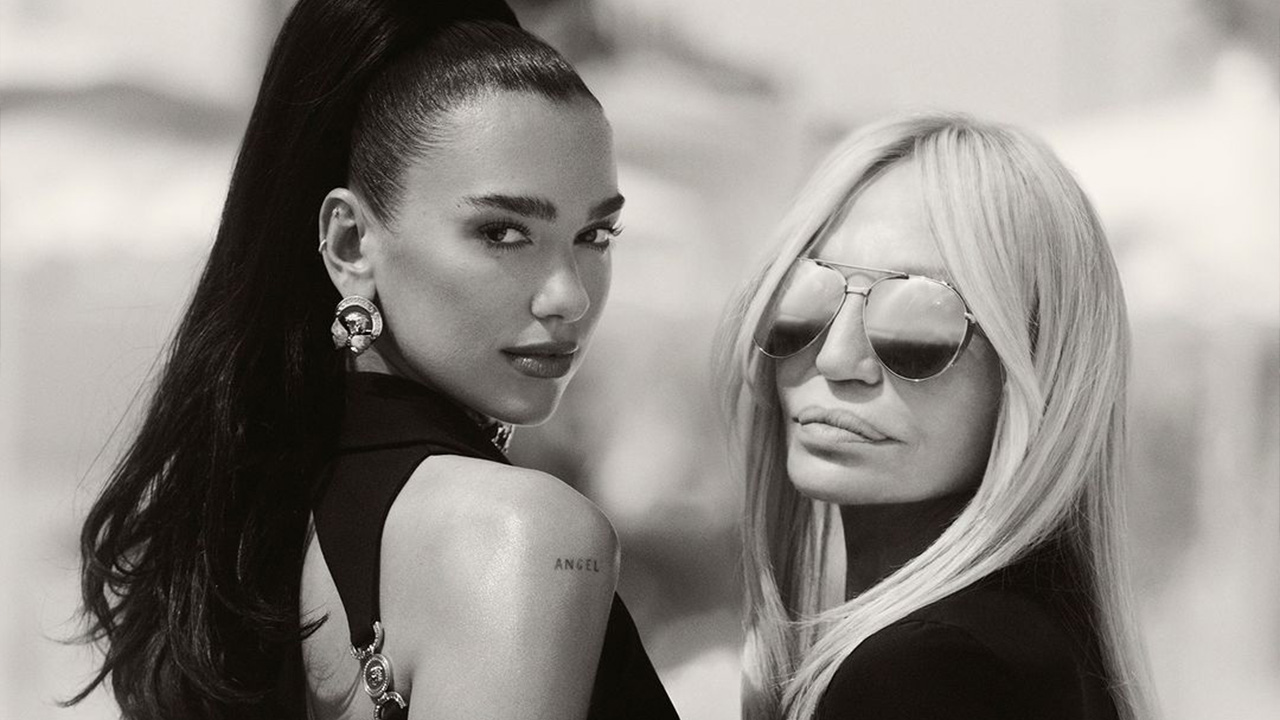 Dua Lipa Turns Designer With New Versace Collection