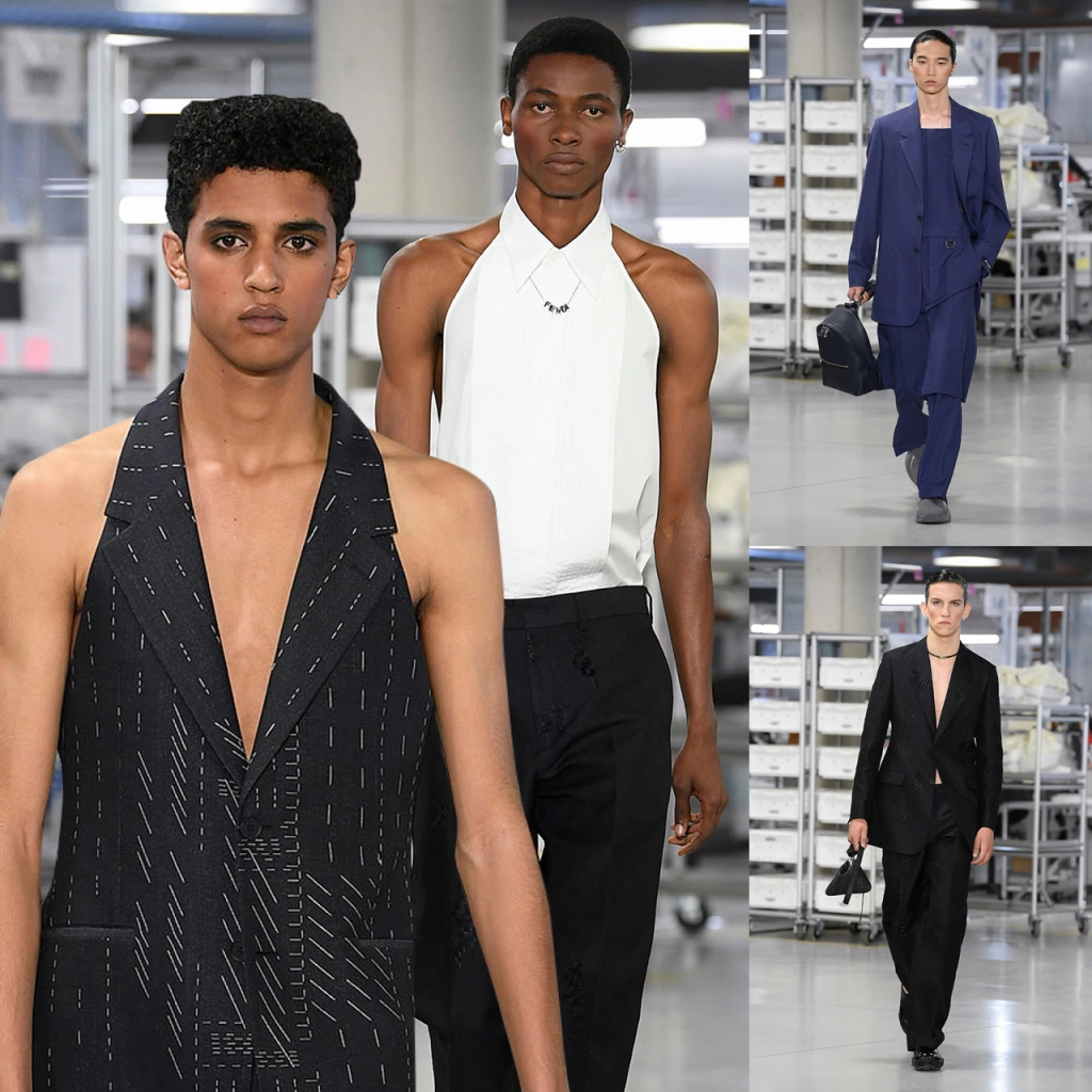 FENDI Men's Spring/Summer 2024 collection pays homage to