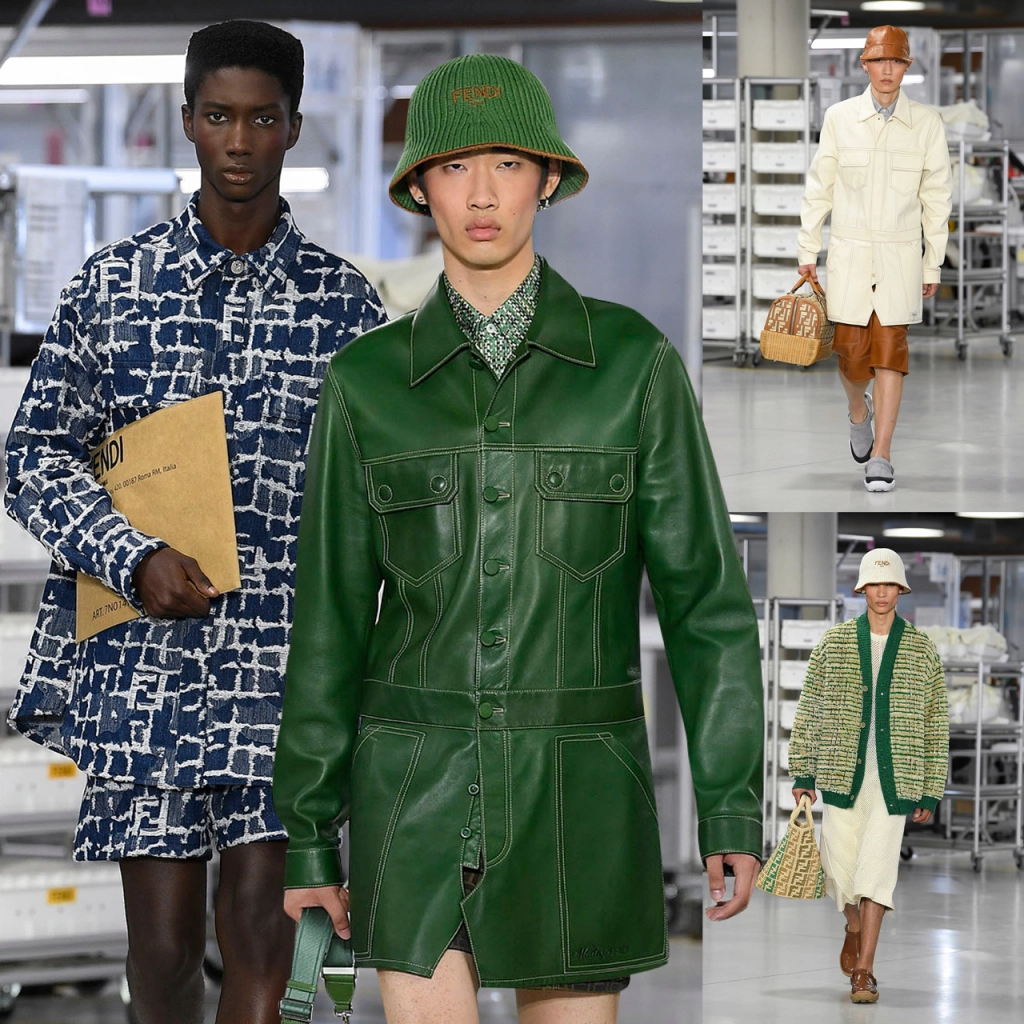 FENDI Men's Spring/Summer 2024 collection pays homage to
