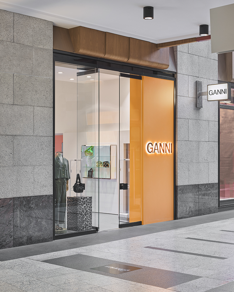 GANNI Sydney store