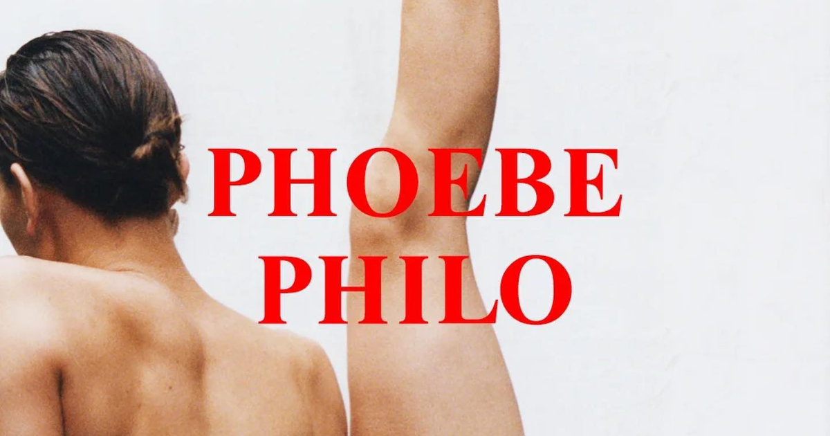 PHOEBE PHILO DEBUT COLLECTION 