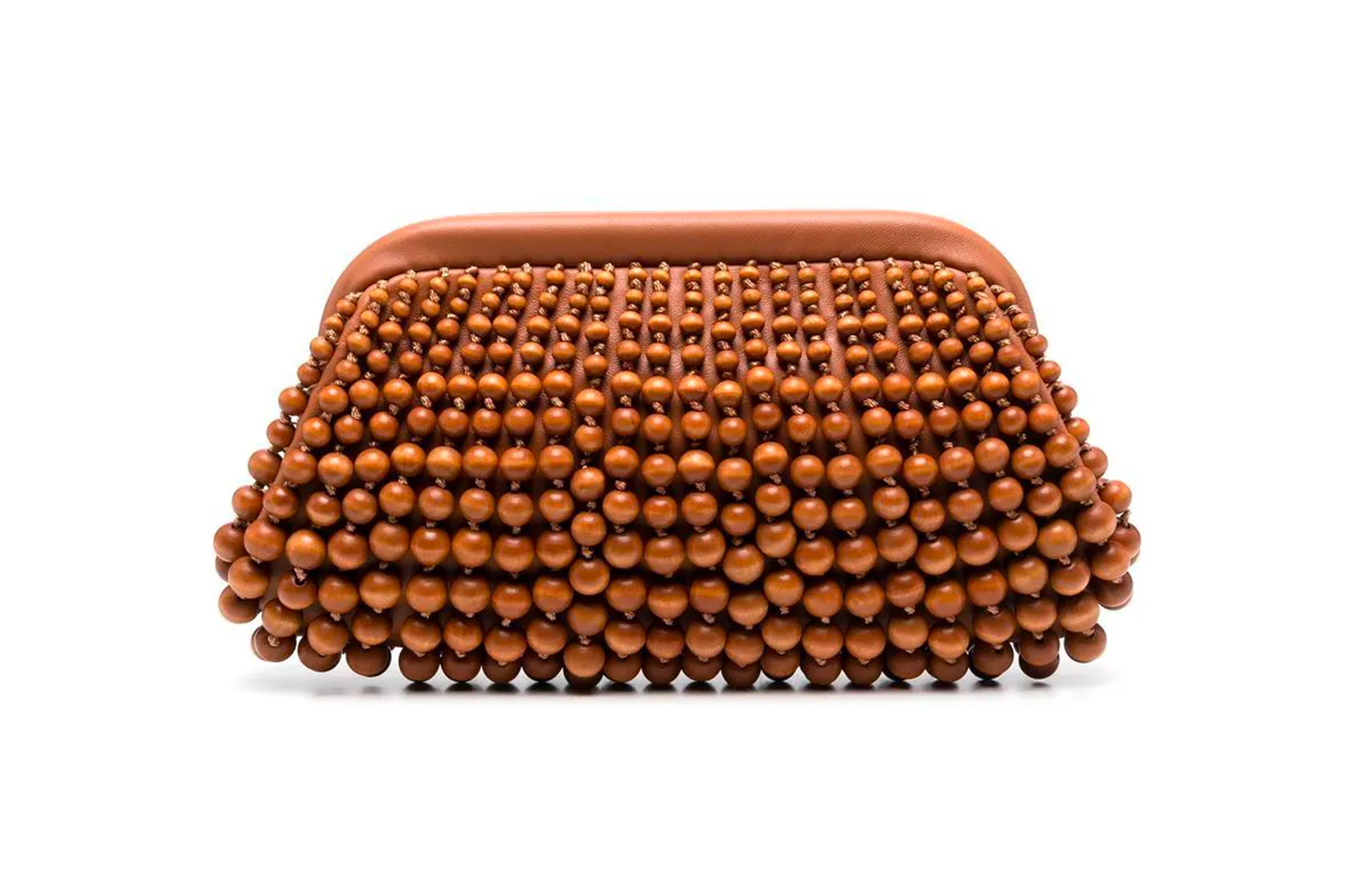 Best evening bags: Cult Gaia Bead-Embellished Clutch Bag