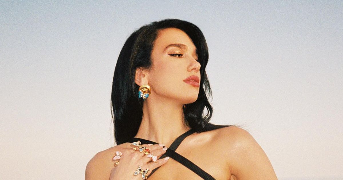 Dua Lipa Wears Back-To-Back Christopher Esber Looks In Greece