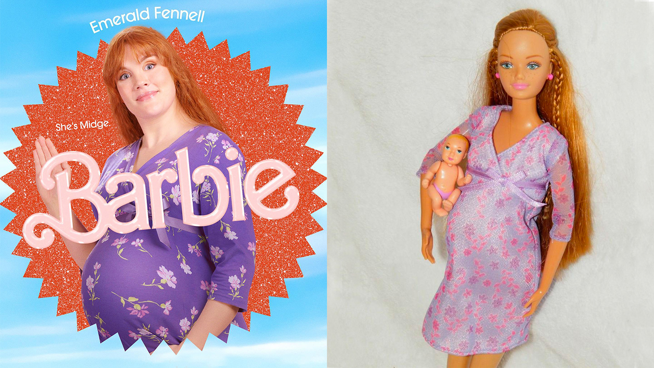 Fandango on X: Emerald Fennel. She's Midge. #Barbie   / X