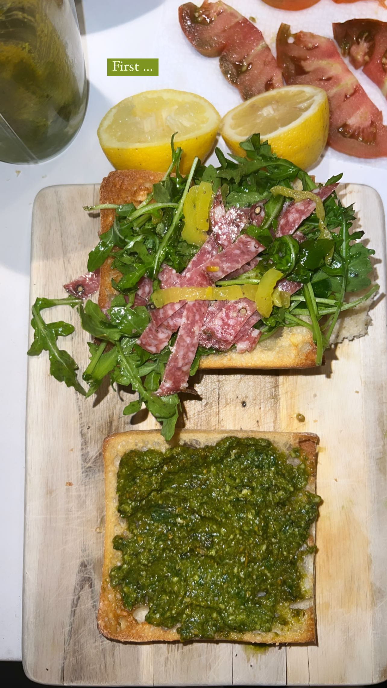 How To Make Gigi Hadid's Pesto Sandwich