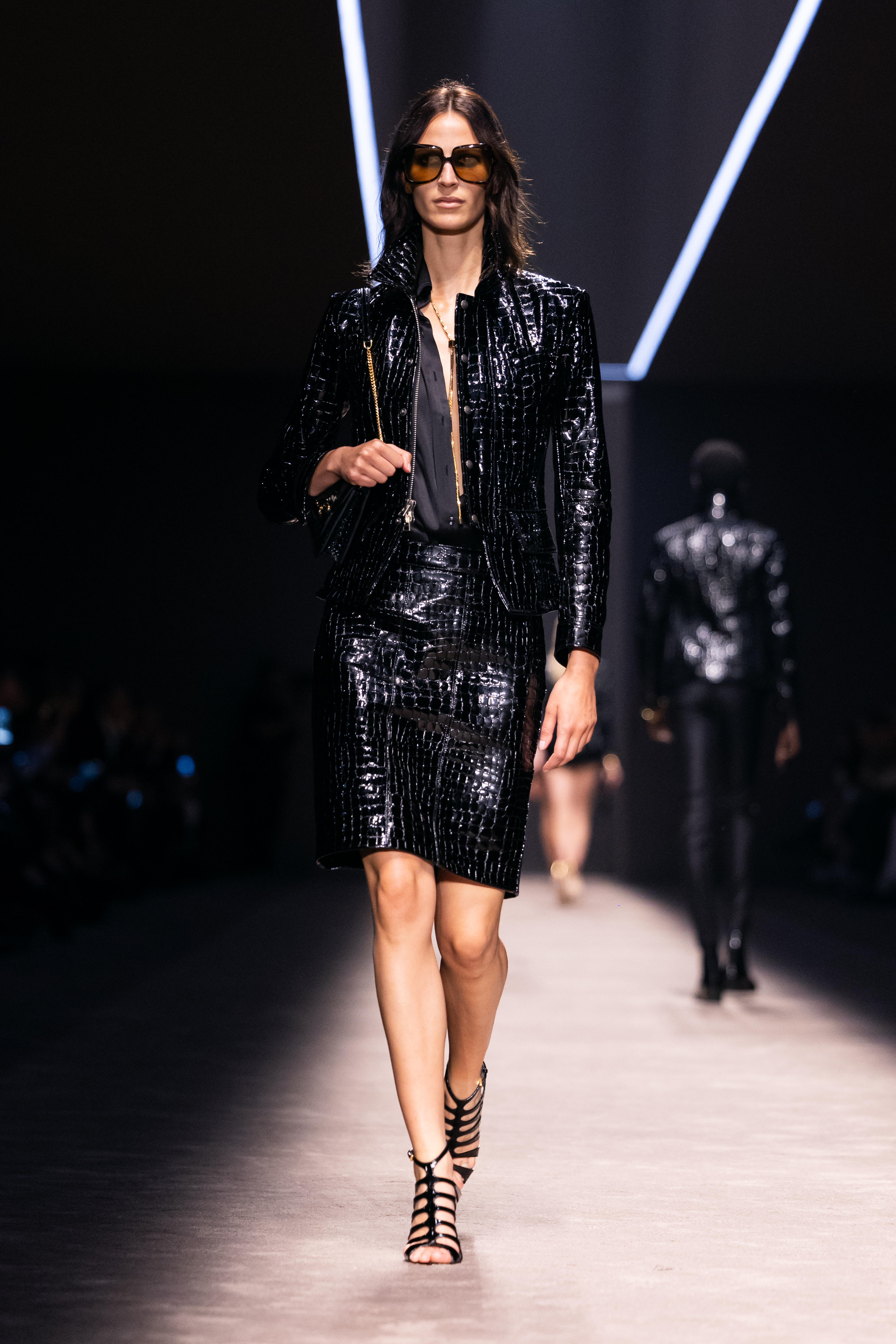 MILAN FASHION PHOTOS: Tom Ford relaunches under Peter Hawkings and Moschino  celebrates 40 years