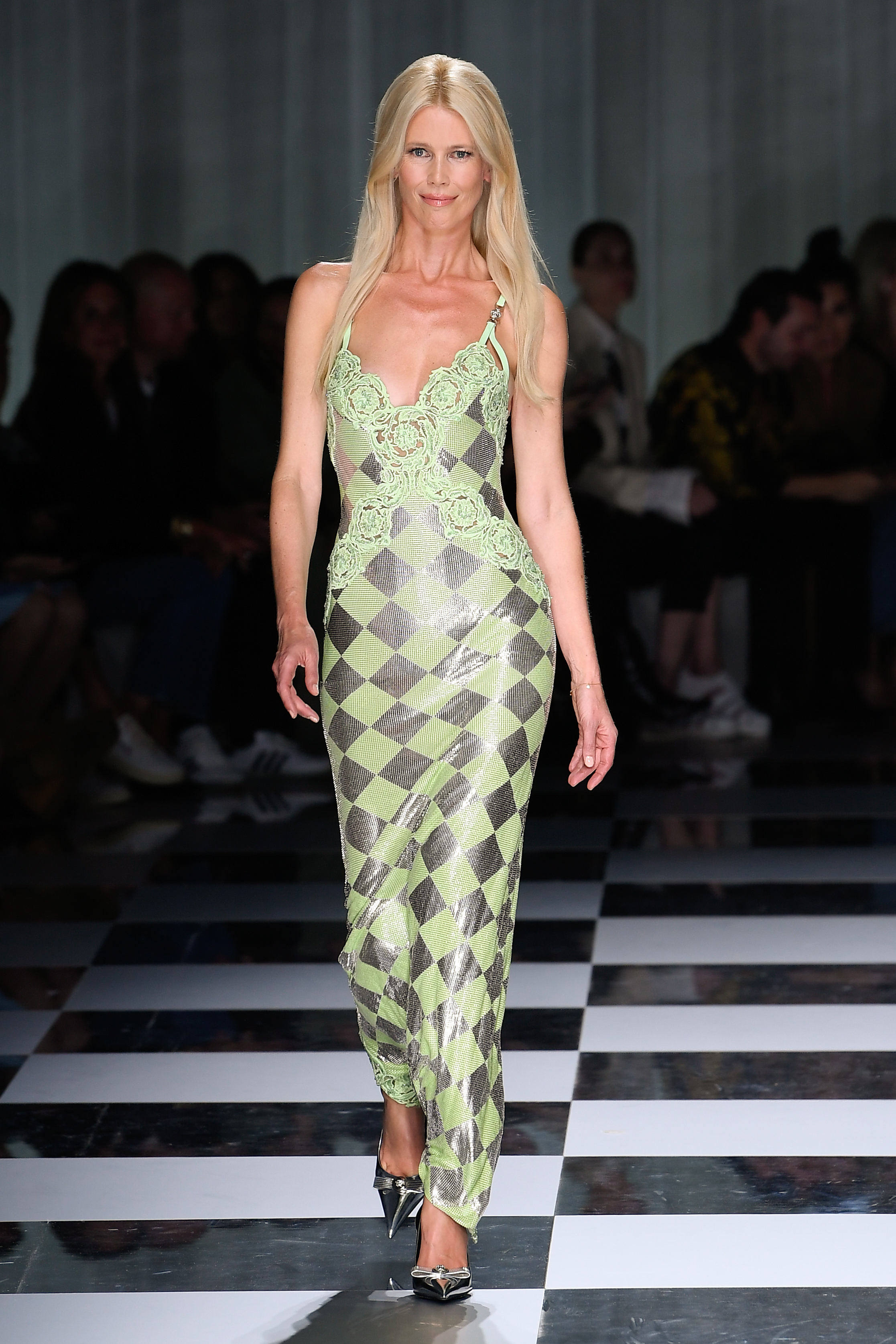 Versace Fuses The 60s And The 90s For Spring/Summer 2024