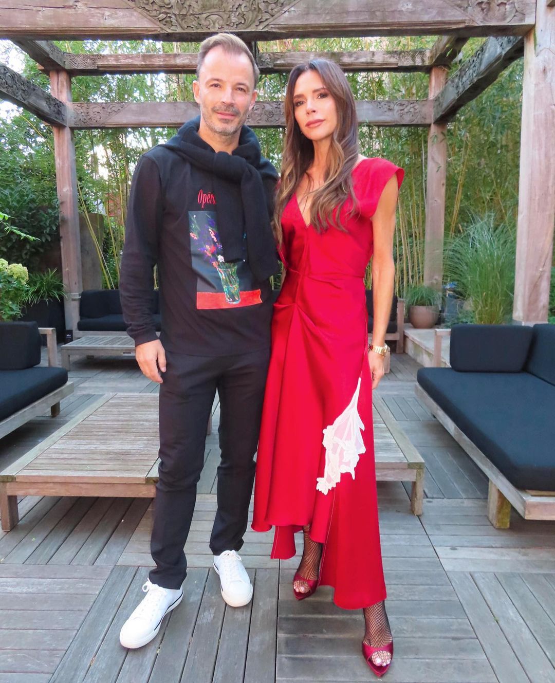 You Can Shop The Red Dress Victoria Beckham Wore Last Week