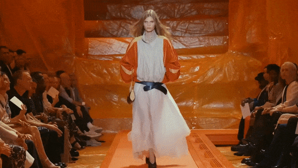 The Louis Vuitton Spring/Summer 2023 Show Makes A Case For White Tights