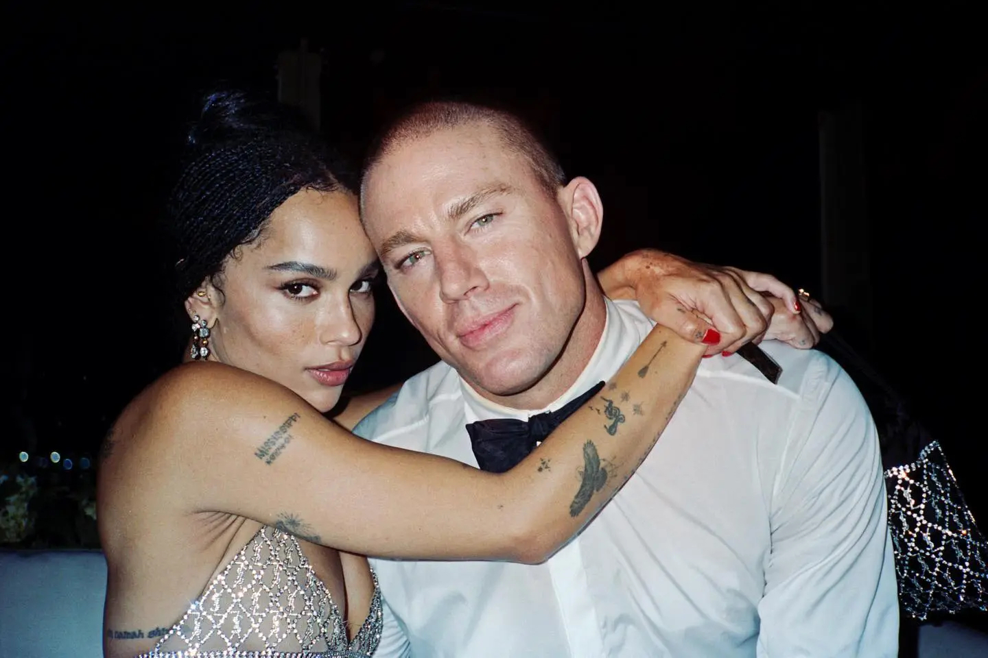 Zo Kravitz Flashes Her Engagement Ring With Channing Tatum