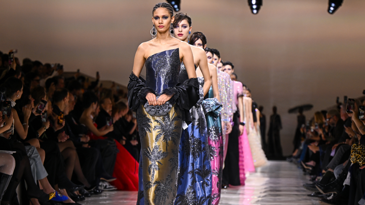 Armani Privè Spins Haute Couture Into Play For Spring/Summer 24