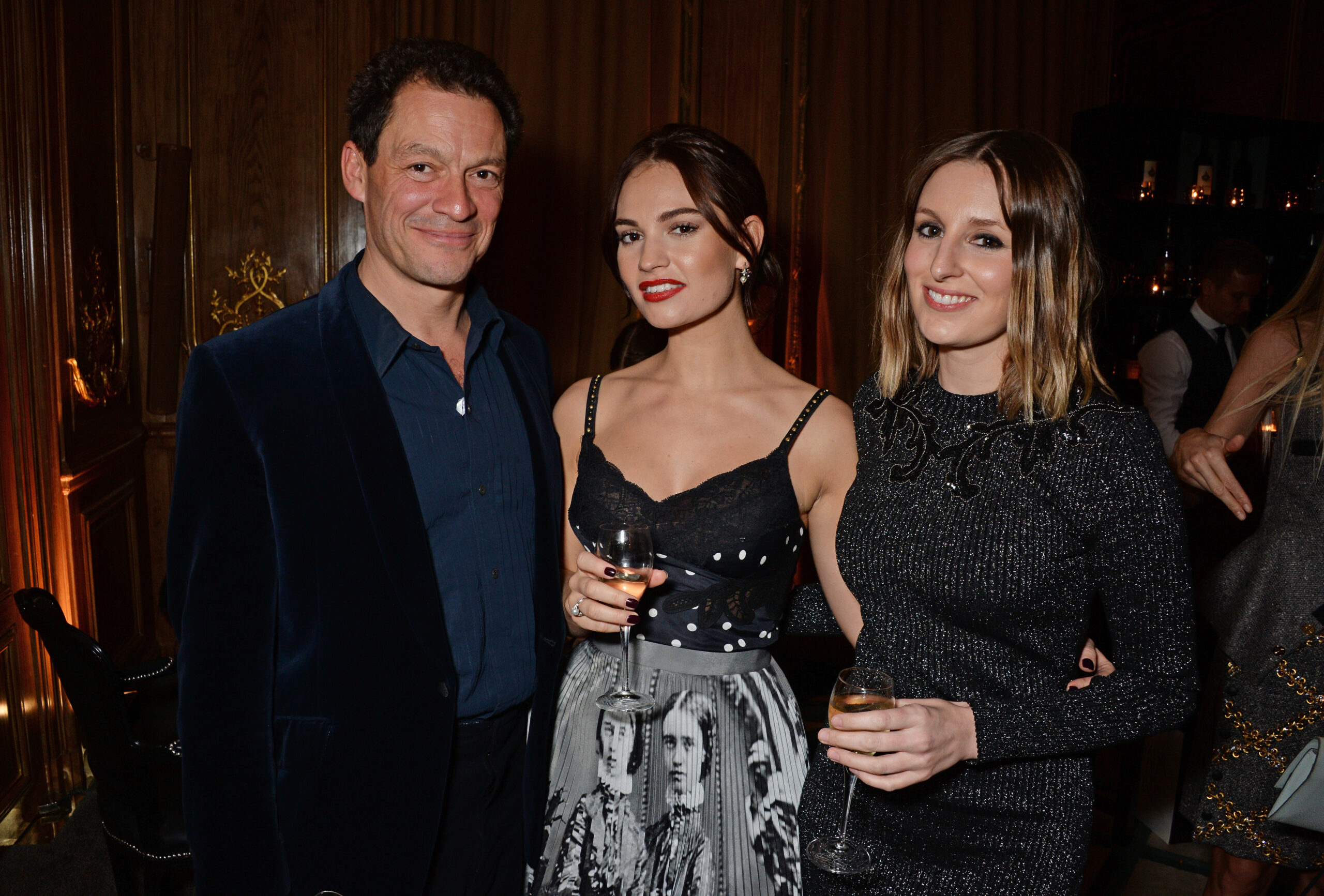 dominic-west-wife-lily-james
