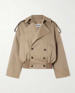 Loewe-Cropped-Trench-Coat